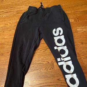 Adidas joggers size small. Only worn once.